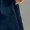 Navy Blue, variant on Navy Blue Oversized Pleated Maxi Skirt With Front Slit, Elegant Resort Style For Daily Wear And Parties