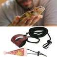 thumbnail image 4 of Lizard Leash Harness Set, Lightweight Durable Soft Bearded Dragons Harness With Hat For Other Small Pet Animals For Amphibians Gold,Pink, 4 of 8