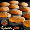 thumbnail image 5 of NutriChef 3-Pc Non-Stick Baking Trays, Cookie Sheet - One Size, 5 of 7