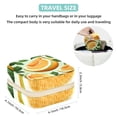 thumbnail image 5 of Melon Travel Portable Decorative Box - Square Jewelry Storage and Organizer Box for Rings, Earrings, Necklaces, and Bracelets - Suitable for Girls and Women - Necklace Organizer Box, 5 of 6