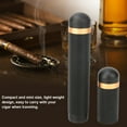 thumbnail image 3 of Estuche para puros LYUMO, porta puros, mini estuche portátil de metal con tubo humectante para puros individuales, ideal para viajes, 3 of 8