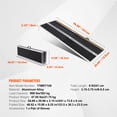 thumbnail image 3 of KFFKFF Compact Wheelchair Access Ramp, 8 ft with 800 lbs Load Limit, Anti-Slip Aluminum Collapsible Threshold Ramp, Foldable Access Ramp for Wheelchair, 3 of 9