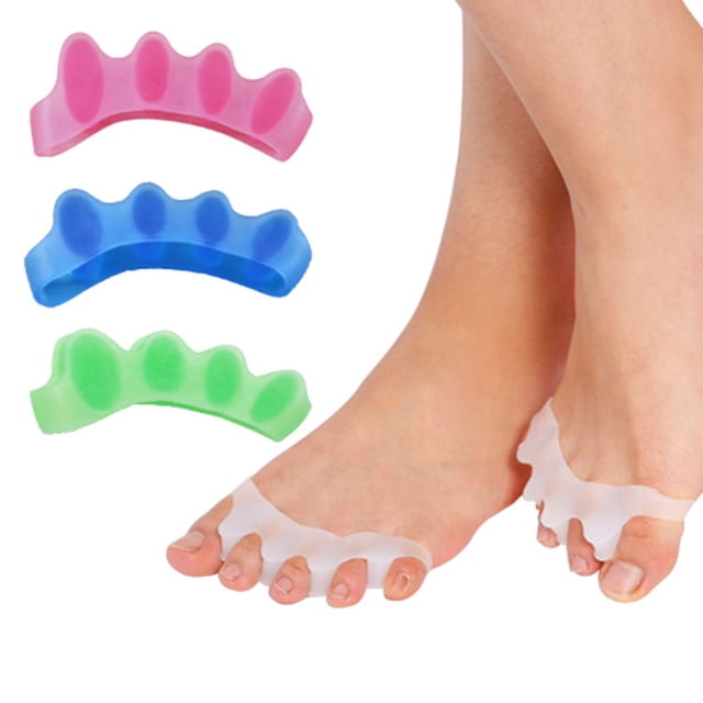 Diseño práctico, materiales duraderos, órtesis para hallux valgus, órtesis de silicona para cinco dedos del pie