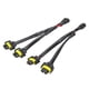 thumbnail image 2 of 2 piezas H11 H8 H9 arnés de cableado de extensión macho a hembra arnés de cables divisor de faros de 2 vías para camioneta camioneta conector de cable LED, 2 of 14
