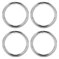 thumbnail image 2 of DEWIN Anneaux Ronds, 10pcs Anneaux Ronds Soudés en Acier Inoxydable Multifonctionnel pour Camping Ceinture Gréement 4x40mm, 2 of 8