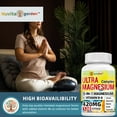 thumbnail image 6 of 5-in-1 Magnesium Complex Supplement 420mg - 5 Forms High Absorption Magnesium Glycinate Citrate Malate Oxide Taurinate- Non-GMO 120 Vegan Magnesio Capsule for Sleep Muscle Heart Health, 6 of 7