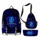 thumbnail image 1 of Set de mochilas escolares Stumbles Guys con dibujos animados de anime para niños, 3 piezas, 1 of 1
