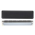 thumbnail image 3 of Children Black Copper Plate Chrome Plated Harmonica for Beginners with Durable Long Life, 3 of 4