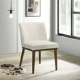 thumbnail image 3 of Newboti Furniture Daley White Fabric Dining Chair (Set Of 2) 3108, 3 of 6