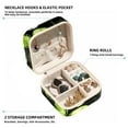 thumbnail image 2 of Tennis Travel Portable Square Jewelry Box Organizer Earring Necklace Bracelet Holder Decorative Display Case Stand Storage Box, 2 of 6