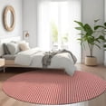 thumbnail image 2 of Dalyn Hinton Area Rug HN1-Red HN1RD8RO Red, 8' x 8', 2 of 4