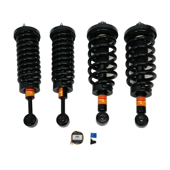 Strutmasters 4 Wheel Air Suspension Conversion Kit With Suspension Warning Light Module for 2005-2006 Lincoln Navigator
