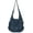 Dark Blue, variant on JennyShop Large Capacity Tote Purse with Multiple Pockets, High Quality Denim Shoulder Handbag, Classic Versatile Crossbody Bag
