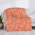 thumbnail image 3 of Yiaed The Marine Theme With Beautiful Corals Print Blanket Throw Blanket Soft Cozy Flannel Blanket for Home Bed Sofa Couch Chair-40"x30", 3 of 6