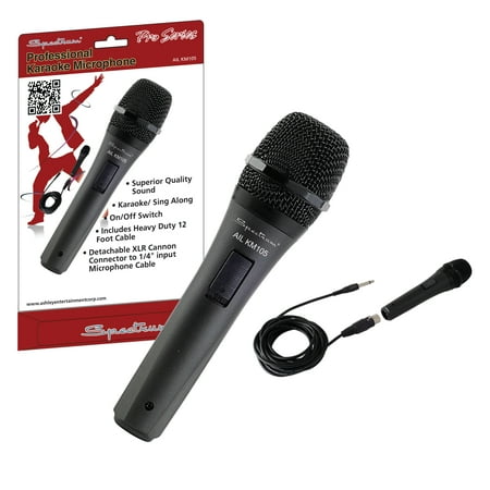- Spectrum AIL KM105 Professional Karaoke Microphone