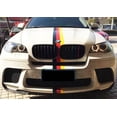 thumbnail image 3 of Xotic Tech 1x 59" Germany Flag Stripe Car Hood Body Sticker For Audi BMW Mercedes MINI Porsche Exterior Cosmetic, Hood, Roof, Bumpers, 3 of 7
