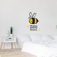 thumbnail image 2 of We Grow Great Bee Bees Life Quote Cartoon Quotes Decors Wall Sticker Art Design Decal for Girls Boys Kids Room Bedroom Nursery Kindergarten Home Decor Stickers Wall Art Vinyl Decoration (30x15 inch), 2 of 2