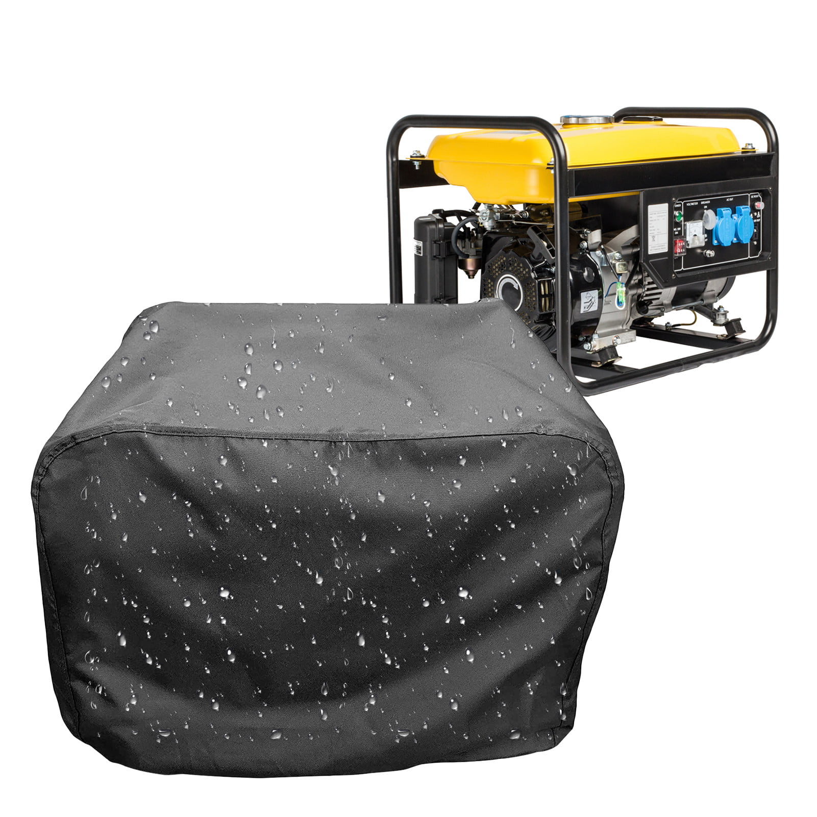 ZARUP Generator Cover Waterproof Heavy Duty Thicken 210D Polyester Weather/UV Resistant Generator Cover for Universal Portable Generators Grill Covers 26x20.1x20.1in 