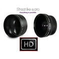 thumbnail image 6 of 2-Pc HD Telephoto & Wide Angle Lens For Canon Vixia HF R72 R700 R70 R600 R62 R60, 6 of 7