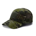 thumbnail image 2 of Camouflage Baseball Cap Breathable Outdoor Military Style Sports Hat Adjustable Sun Protection Cap for Men Women, 2 of 6