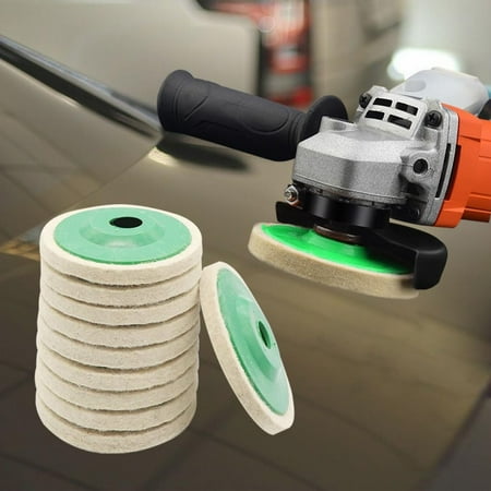 

Deals of the Day Clearance Pad Ultimate Polishing Power 4 Inch Wool Polishing Wheel Disc For 100 Angle Grinder Wool Polishing Wheel Disc Buffing Polishing Buffer Bore
