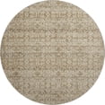 thumbnail image 2 of Addison Rugs Mayfield Premium Machine Washable Transitional Stripes Brown Round Rug, 8' x 8', 2 of 6