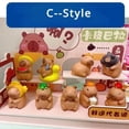 thumbnail image 4 of Figura de Capybara, caja ciega, adorno, llavero colgante, simulación de Capibara Kawaii, muñeco de animales de Anime, juguete de regalo de cumpleaños y Navidad, 4 of 4