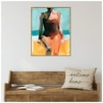thumbnail image 4 of Amanti Art Vintage Swim II Framed Canvas Wall Art Print, 4 of 8
