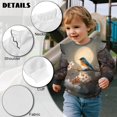 thumbnail image 7 of Xoenoiee Robin Moon Plum Blossom Print Toddler Baby Girls Sweatshirts Long Sleeve Ruffle T Shirt Kids Casual Pullover Top Blouse T-Shirt, Size 1-2 Years, 7 of 7
