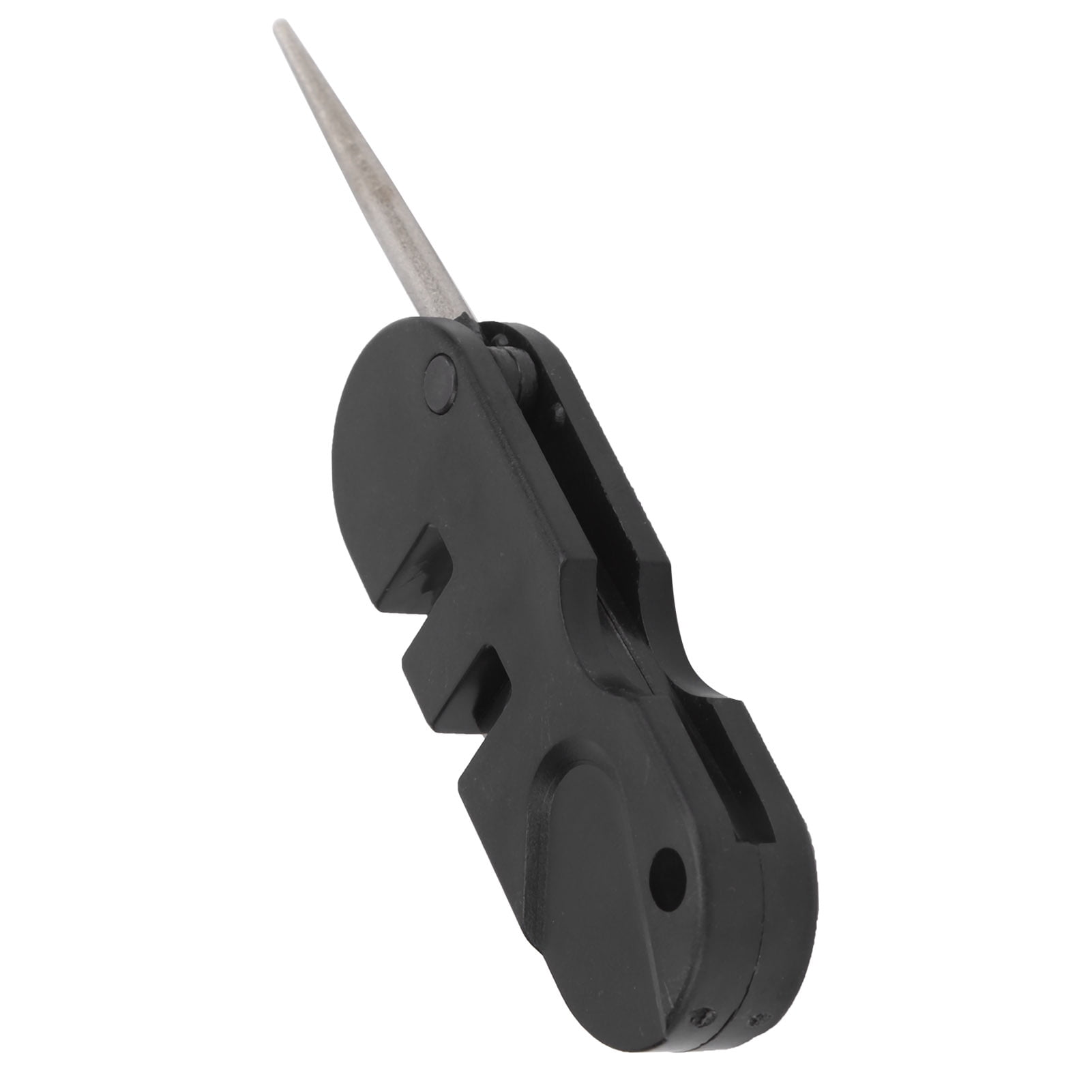 Sharpening Rod, Compact Multitool Sharpening Stone Knife Sharpener 2 Stages Scissors Sharpener