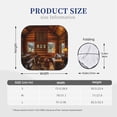 thumbnail image 3 of Lsque Log Cabin Inside 2 PCS Windshield Sun Shade | CarFoldable Window Covers | Car Accessories Reflect UV for Universal Cars SUV Truck-Medium, 3 of 6