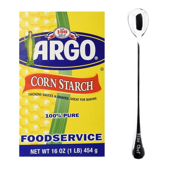 NineChef Spoon Plus Argo Corn Starch 16 oz. Box (pack of 2)