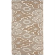 Navy and cream area rug