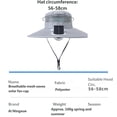 thumbnail image 3 of Mens Sun Hats with Uv Protection Sun Solar Fan Hat Lightweight Sun Cap, 3 of 6