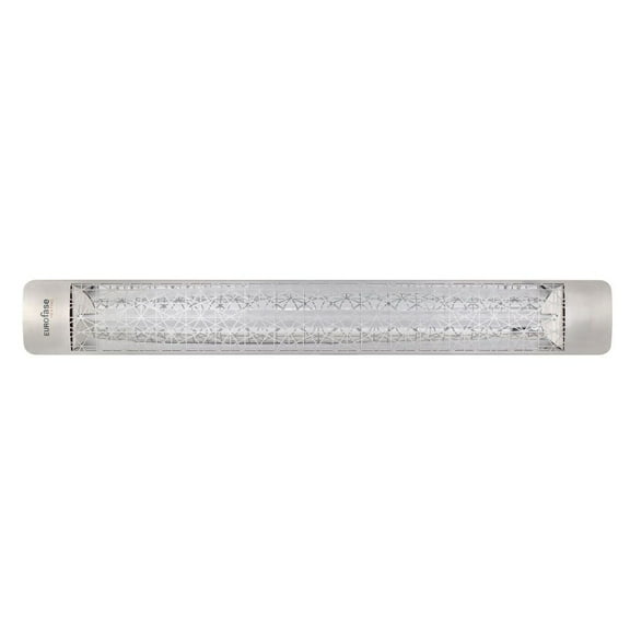 Eurofase Heating - 3000 Watt Single Element 61 Inch Electric Patio Heater-277 Voltage-Stainless Steel Finish-Astra Decorative Fascia