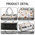 thumbnail image 4 of Large Capacity Tote Bag,Playful Halloween Icons Pattern Handbag Fashion Luxury Tote Bag,15.7"x13"x 5.1" Inches,Laptop Compatible, 4 of 6
