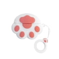 thumbnail image 1 of Amdohai Étui de Protection pour Écouteurs 3D Compatible avec Pro avec Mousqueton Mignon Chat Dessin Animé Écouteurs en Silicone, 1 of 7