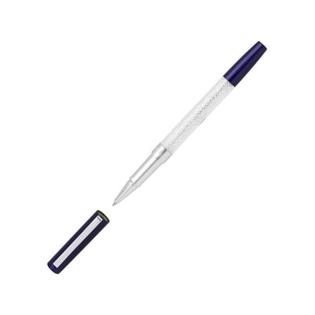 Swarovski Crystal Stardust Rollerball Pen Blue 5281116