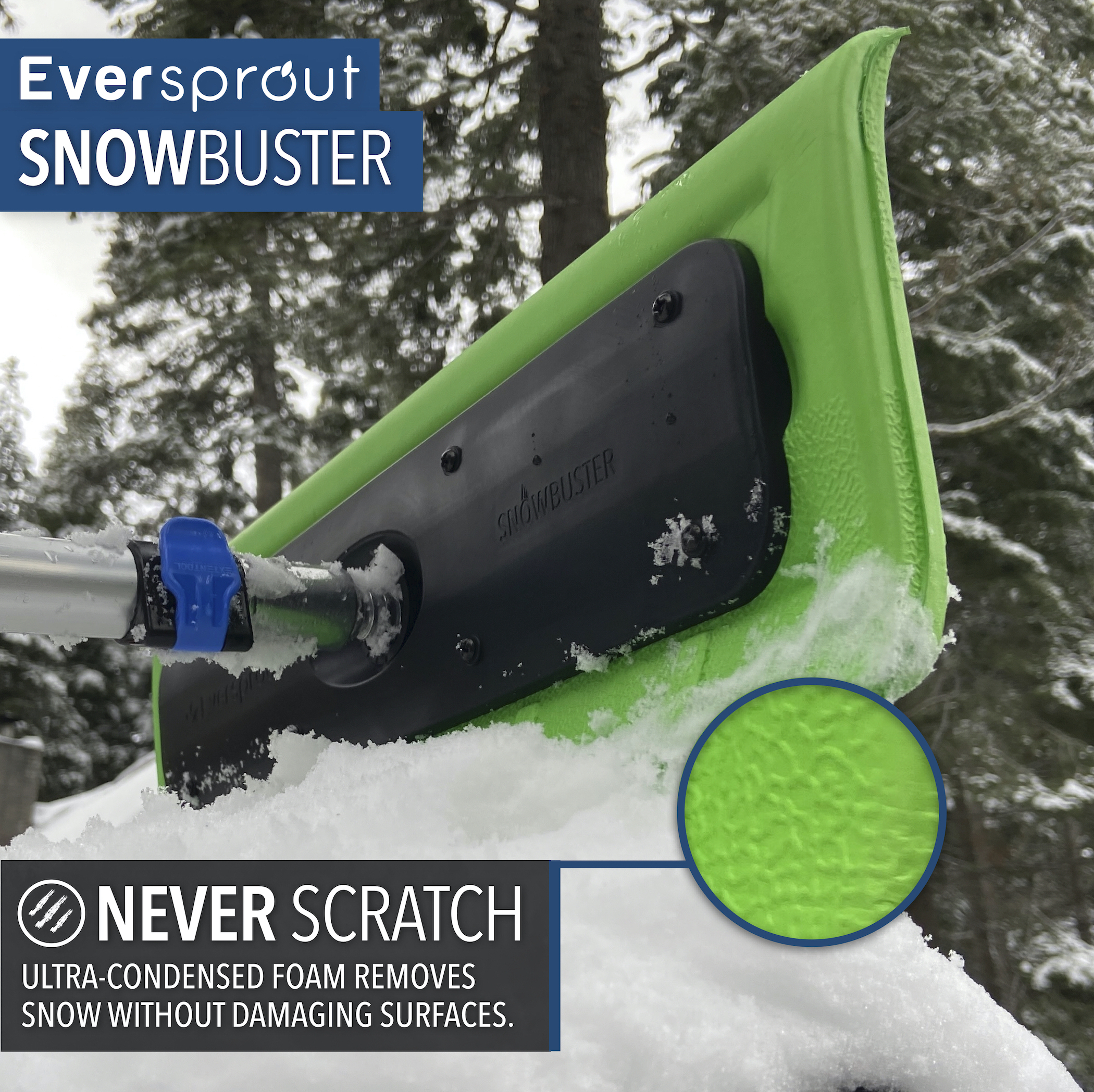 EVERSPROUT Never-Scratch SnowBuster 7-to-24 Foot - image 3 of 7