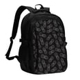 thumbnail image 1 of Fotbe White Pineapples Mochila con Estampado y Puerto USB para Hombre y Mujer, Mochila Antirrobo, Mochila de Viaje, Mochila Escolar, Mochila Universitaria, 1 of 7