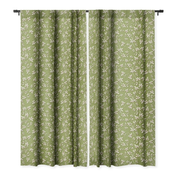 Society6 Wagner Campelo Byzance 3 Single Panel Room Darkening Window Curtain 50" x 84"