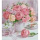 thumbnail image 3 of Kit Punto Cruz Cgtredaw Flores Impresas Hilo Algodón Ecológico Bordado 11CT 70x80cm, 3 of 9