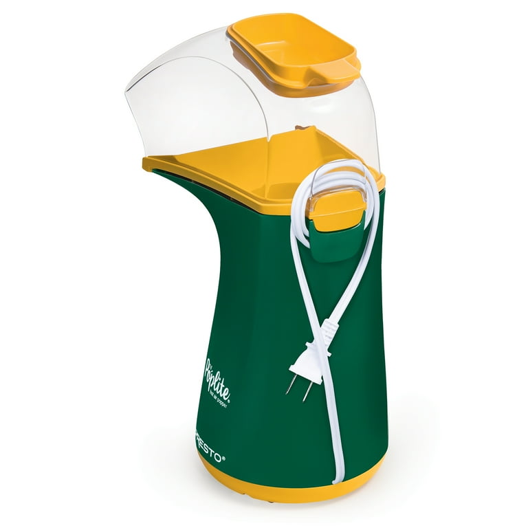 Presto 04867 Poplite Plus Hot Air Popcorn Popper - Built-In Measuring