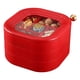 thumbnail image 1 of Caja de dulces multicapa con bocadillos y dulces secos. Caja de dulces con compartimentos. Plato de frutas con dulces secos divididos. Caja con bocadillos y dulces., 1 of 6