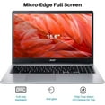 thumbnail image 2 of Acer Chromebook 315 15.6" HD Business Laptop, Intel Celeron N4020(Up to 2.80GHz), 4GB RAM,64GB eMMC,Intel UHD Graphics,Long Battery Life, Chrome OS, Silver, 2 of 7