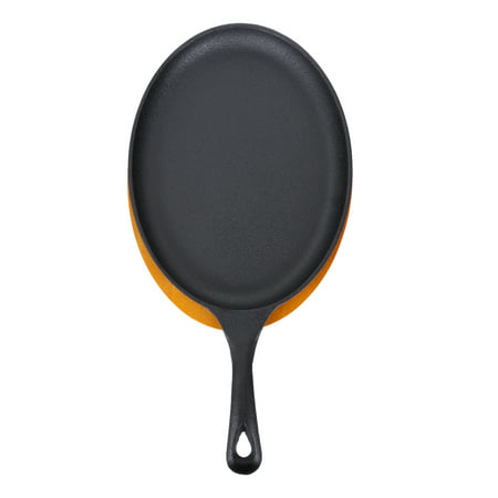 

Non-stick Frying Pan Omelette Round Flat Bottom Egg Pancake Pan Kitchen Cookware Cooking Tool with Wooden Handle (Black)