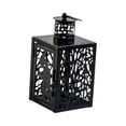 thumbnail image 2 of Candelabro decorativo de Halloween, farol de mesa, decoración de metal, 9 x 9 x 19,5 cm, para caminos, entradas de vehículos, versátil Estilo B, 2 of 9