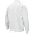 thumbnail image 3 of Men's Colosseum White Georgia Tech Yellow Jackets Tortugas Logo Quarter-Zip Jacket, 3 of 4
