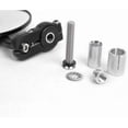 thumbnail image 2 of Espejos retrovisores convexos universales negros de 3 pulgadas redondos de 7/8 pulgadas con mango para Harley Davidson Honda Indian Kawasaki Suzuki Triumph y Yamaha, 2 of 4