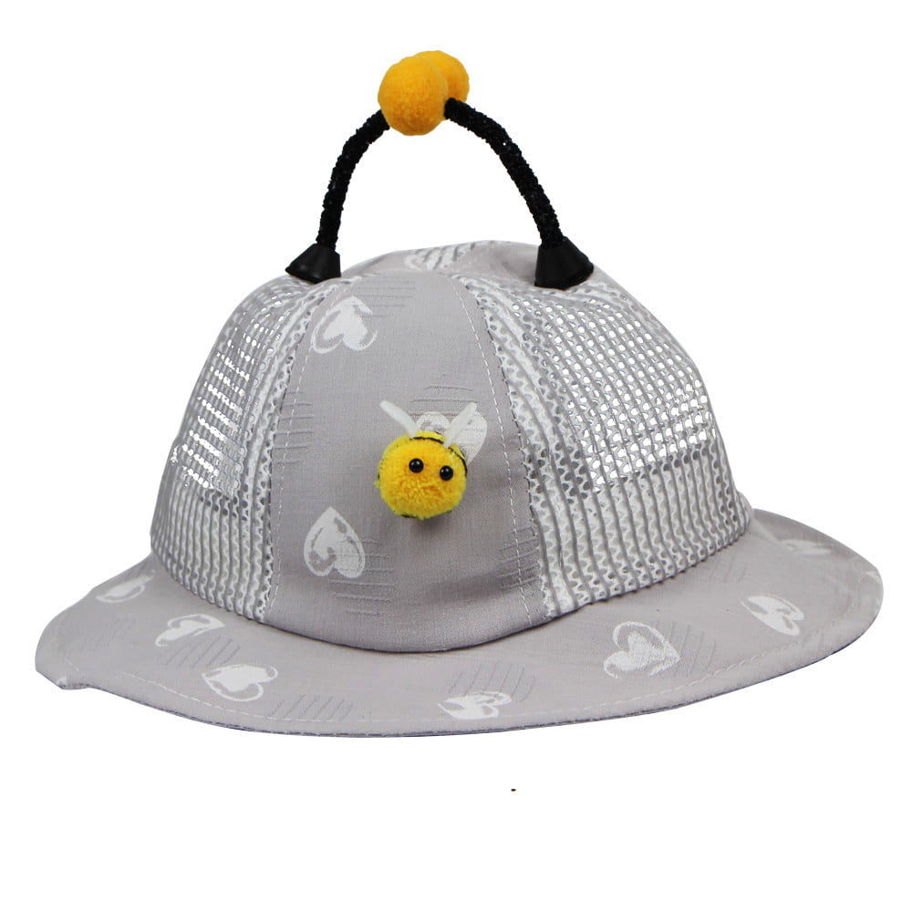 Hard Working Cute Bee Summer Unisex Fishing Sun Top Bucket Hats for Kid Teens Women and Men with Packable Fisherman Cap for Outdoor Baseball Sport Picnic 